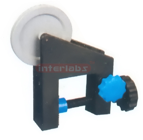 PULLEY, ROD MOUNTING AND BENCH CLAMP FITTING, PLASTIC FRAME